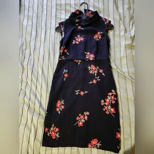 Ann Taylor Petite Flower Dress 00